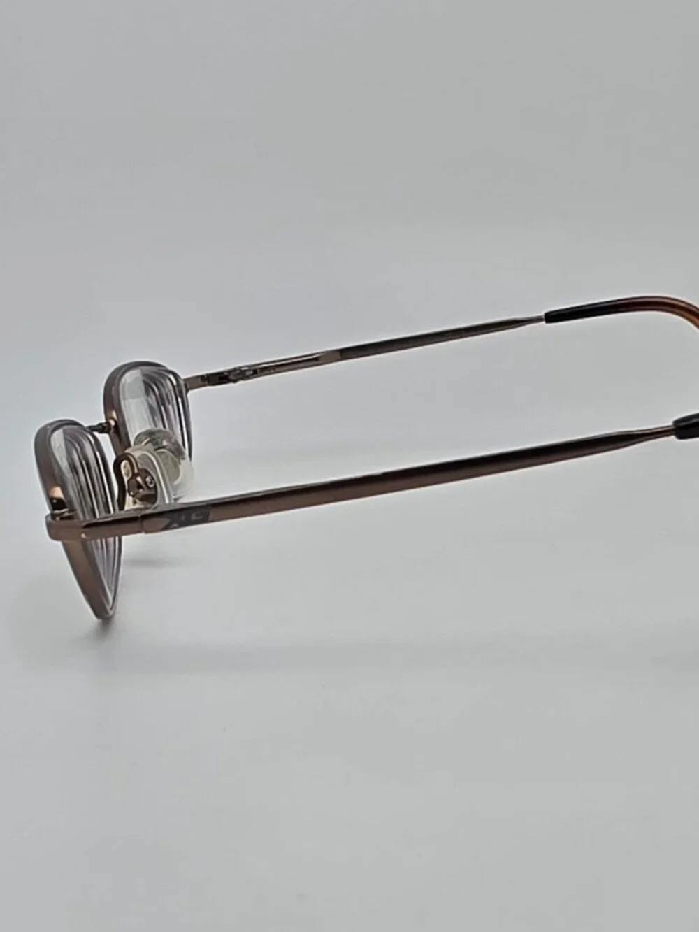 Marchon Flexon Bridge X-Games Ramp Deep Earth Bronze Kids Eyeglasses Frame 48mm